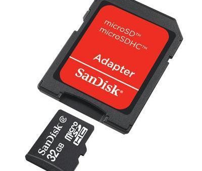 32GB microSDHC Card+Adapter Discount