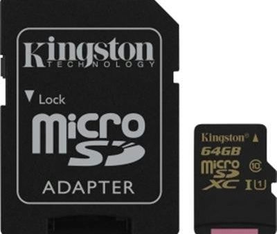 64GB microSDXC CL10 UHS-I Discount