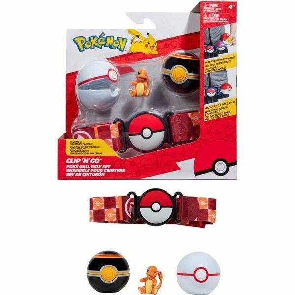 Ensemble de Figurines Pokémon Clip  N  Go - Charmander 5 cm 5 Pièces Online