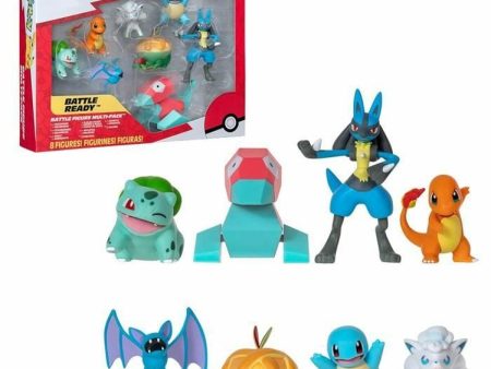 Ensemble de Figurines Pokémon JW3063 8 Pièces Cheap