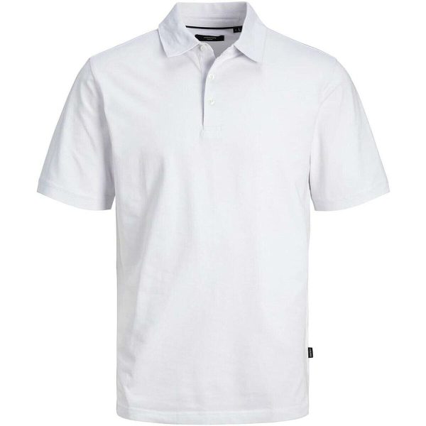 Polo à manches courtes homme Jack & Jones JPRBLASPENCER SS POLO 12251349 Blanc Online now