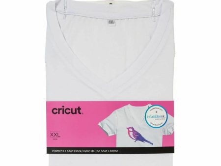 Tee-shirt personnalisable pour Plotter Cricut Women s Blanc Femme For Sale