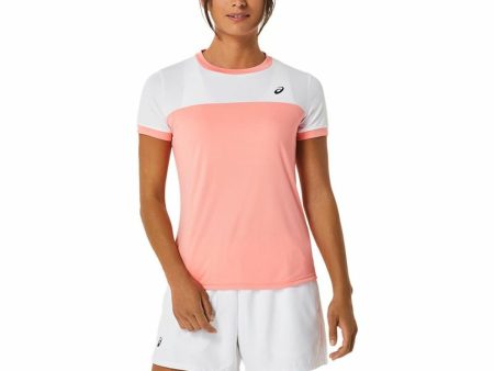 Maillot de Corps de Sport à Manches Coupe Asics Court Rose Tennis Online Sale