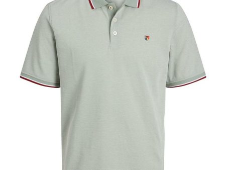 Polo à manches courtes homme Jack & Jones JPRBLUWIN POLO SS NOOS 12169064 Vert Online Sale