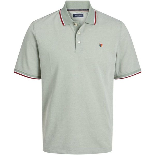 Polo à manches courtes homme Jack & Jones JPRBLUWIN POLO SS NOOS 12169064 Vert Online Sale