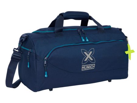 Sac de sport Munich Nautic Blue marine 50 x 25 x 25 cm Fashion