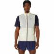 Gilet de Sport Unisexe Asics Metarun Packable Gilet Beige Sale