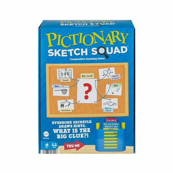 Jeu de société Mattel Pictionary Sketch Squad EN For Sale