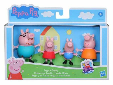 Ensemble de Figurines Peppa Pig F2190 4 Pièces 1 Pièce For Discount