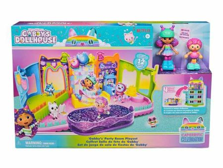 Coffret salle des fêtes Gabby s Dollhouse 26,2 x 41,9 x 8,1 cm Sale